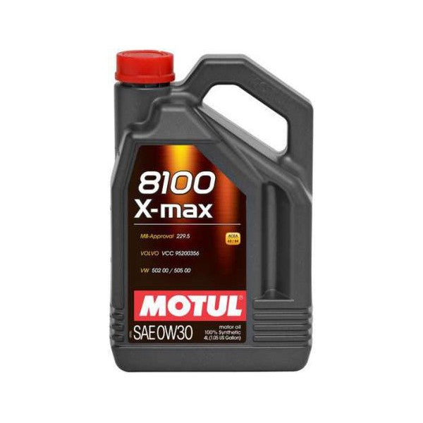 Motul 8100 X-Max 0W30 Motoröl (5L) (Mercedes, Volvo) - The Performance Shop | Your #1 Source for Performance Parts