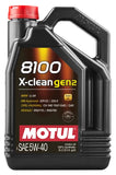 Motul 8100 X-Clean Gen2 Motoröl 5W40 (BMW, Mercedes, Opel, Renault) 5L