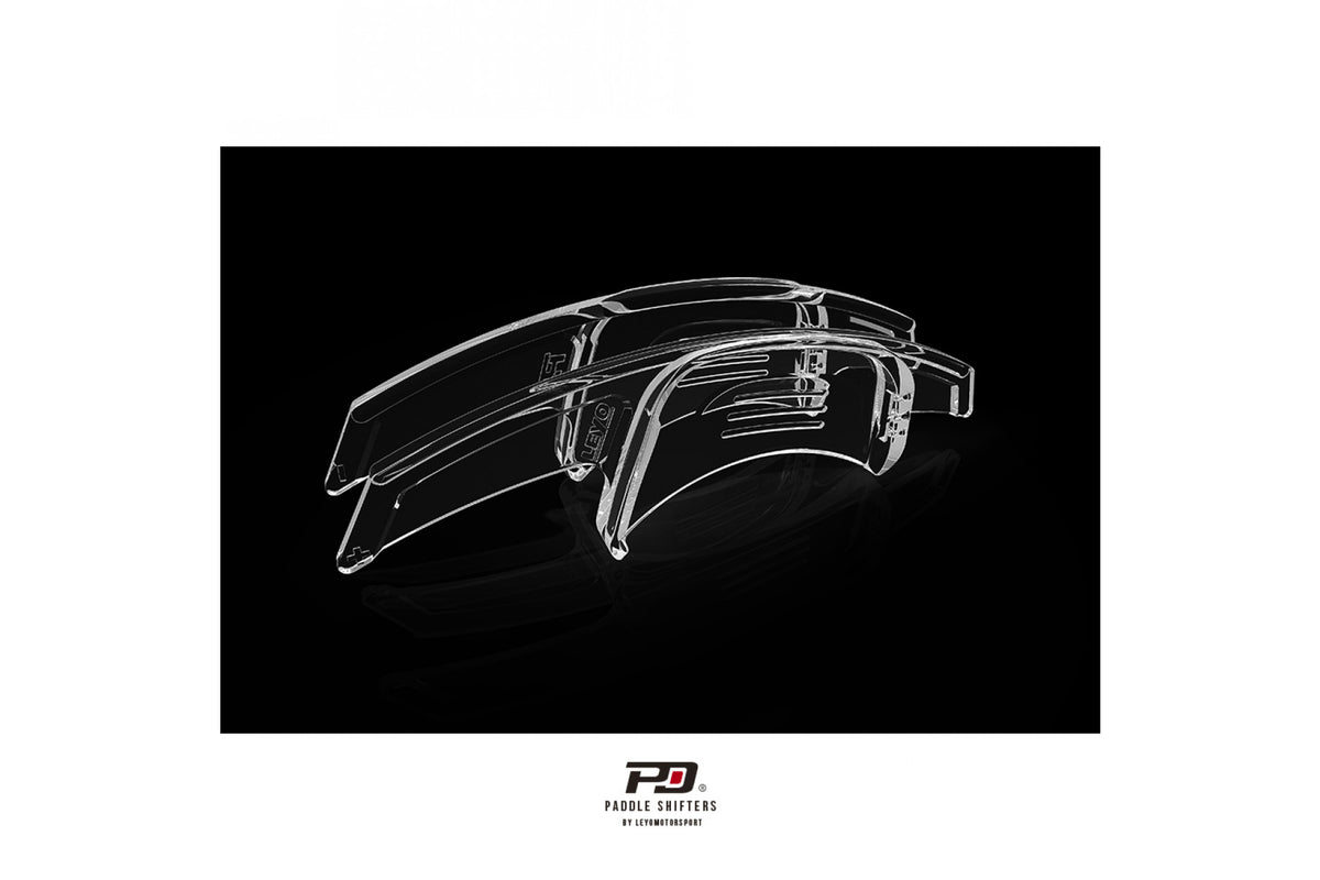 Leyo transparente Schaltwippen für Audi RS3 RS4 RS5 R8 TTRS - The Performance Shop | Your #1 Source for Performance Parts