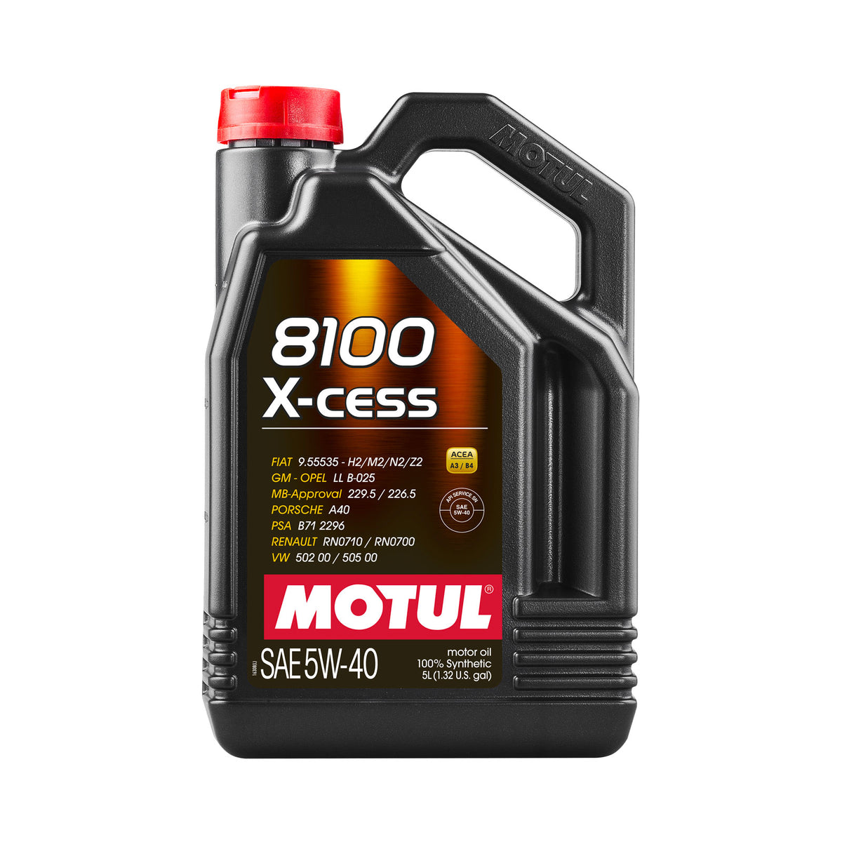 Motul 8100 X-Cess 5W40 Motoröl (5L) (Mercedes, Porsche, VW, GM...) - The Performance Shop | Your #1 Source for Performance Parts