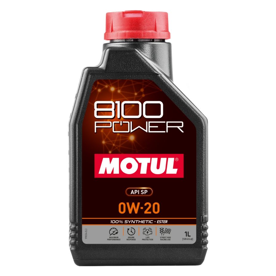 Motul 8100 Power 0W20 Motoröl (1L) - The Performance Shop | Your #1 Source for Performance Parts