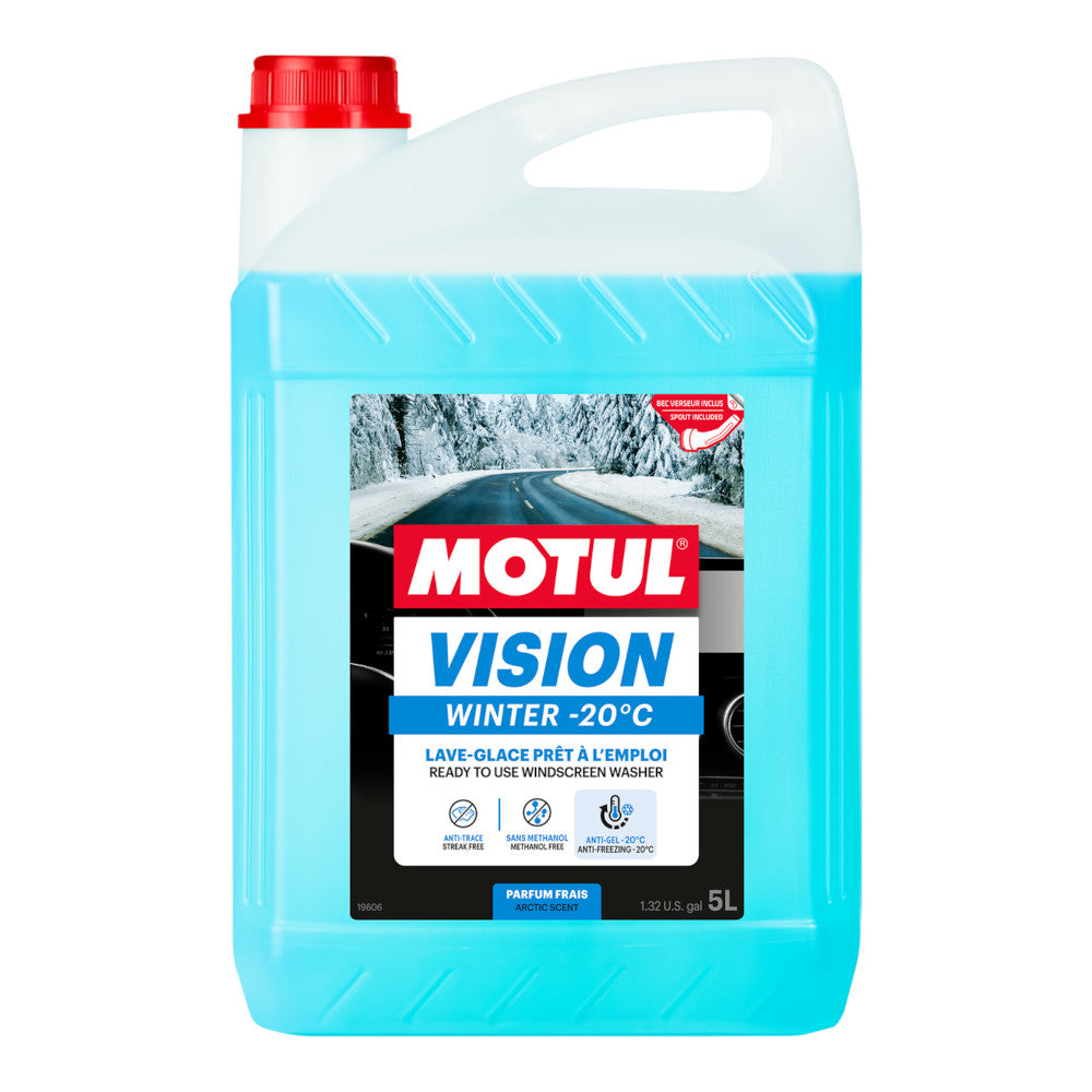 Motul Vision Winter -20°C Scheibenreiniger (5L) - The Performance Shop | Your #1 Source for Performance Parts