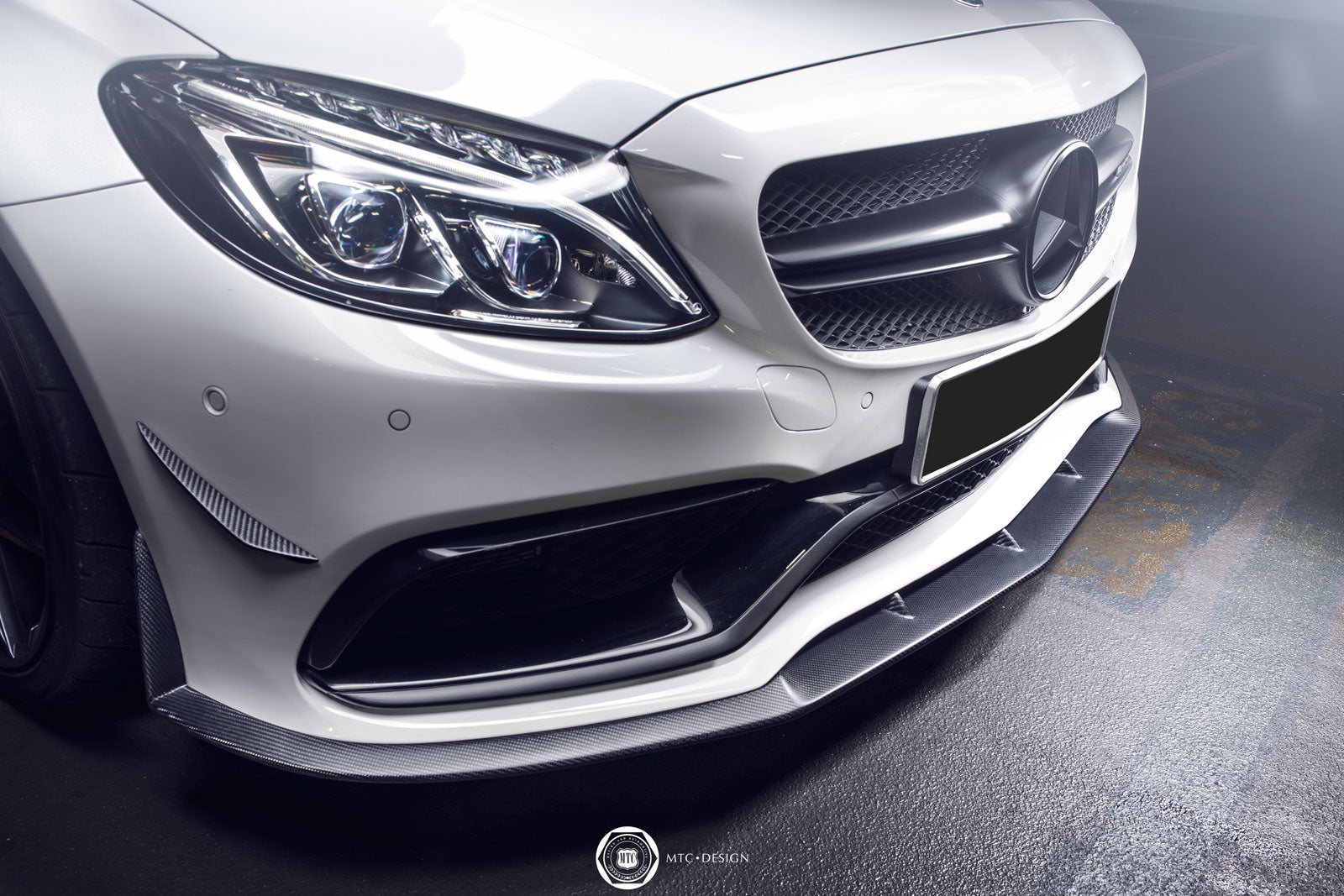 MTC Carbon Frontlippe für Mercedes C63 AMG W205 C205 S205 - The Performance Shop | Your #1 Source for Performance Parts