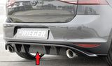 Rieger Tuning ABS Diffusor für Golf 7 MK7 GTI für Sportendrohr li. u. re., (100mm ø) schwarz glänzend - The Performance Shop | Your #1 Source for Performance Parts