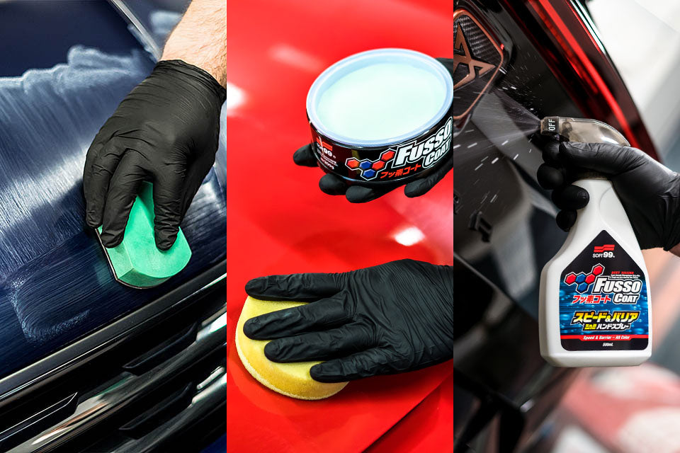 Soft99 | Fusso Coat 12 Months Wax Dark + Fusso Coat Speed & Barrier - The Performance Shop | Your #1 Source for Performance Parts