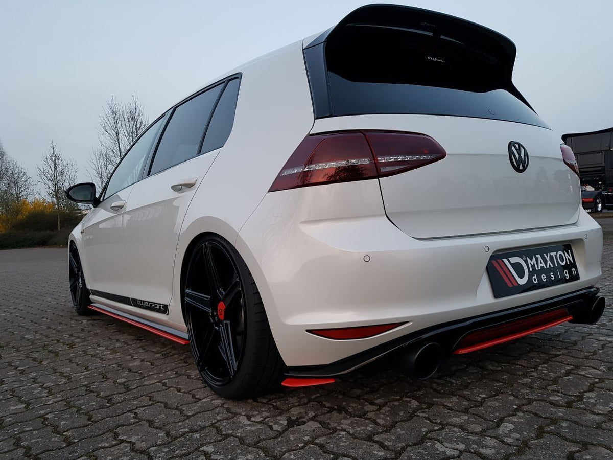 Maxton Design Seitenschweller für Volkswagen Golf MK7|Golf 7 Clubsport schwarz hochglanz - The Performance Shop | Your #1 Source for Performance Parts