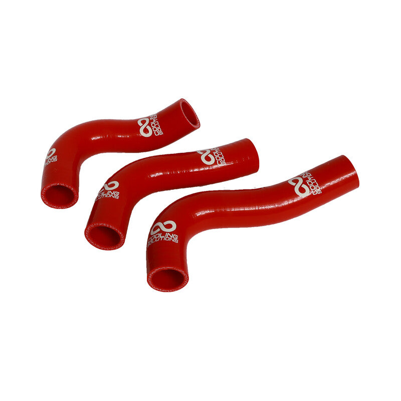 Cooling Solutions Silikon-Kühlerschlauch-Set für Mazda MX-5 NA (94–97) – Rot