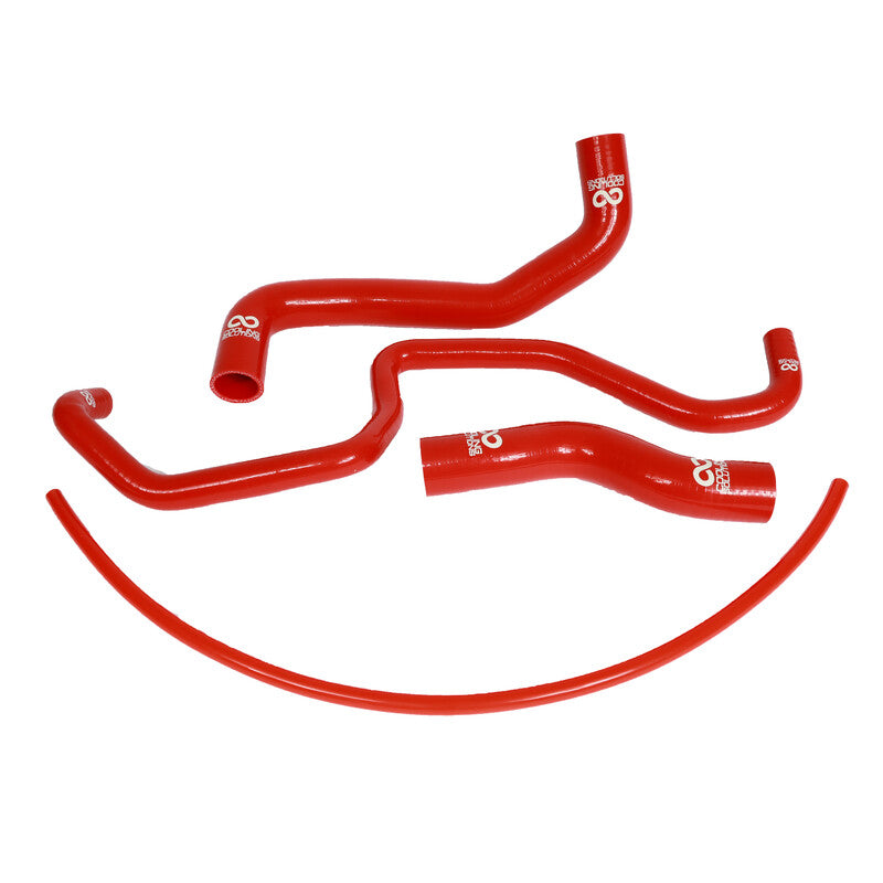 Cooling Solutions Silikon-Kühlerschlauch-Set für Nissan 350Z (VQ35DE, 03–06) – Rot