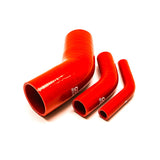 45°-Bogen – Ø89 mm, Länge 125 x 125 mm, dick. 6 mm, Rot